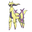 Shiny Arceus Ghost sprite