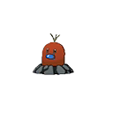 Shiny Diglett Alola sprite