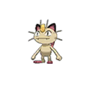 Shiny Meowth sprite