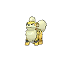 Shiny Growlithe sprite