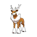 Shiny Sawsbuck Winter sprite