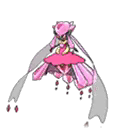 Shiny Diancie Mega sprite