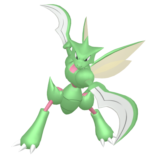 Shiny Scyther sprite
