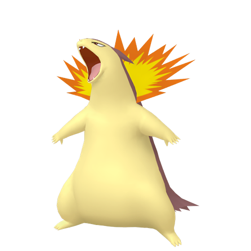Shiny Typhlosion sprite