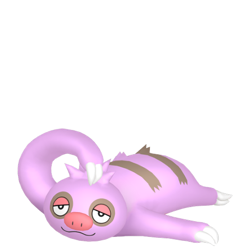 Shiny Slakoth sprite
