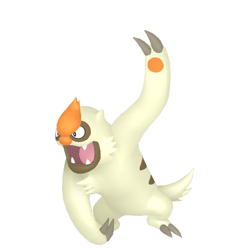Shiny Vigoroth sprite