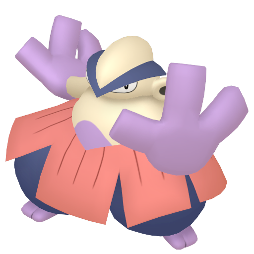 Shiny Hariyama sprite
