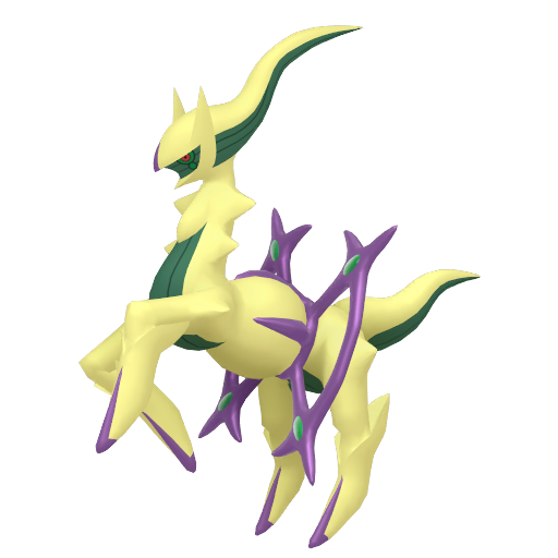Shiny Arceus Dragon sprite