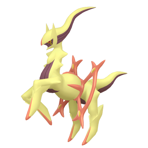 Shiny Arceus Fire sprite