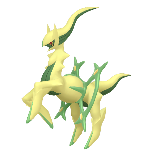 Shiny Arceus Grass sprite