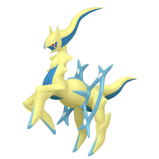Shiny Arceus Ice sprite