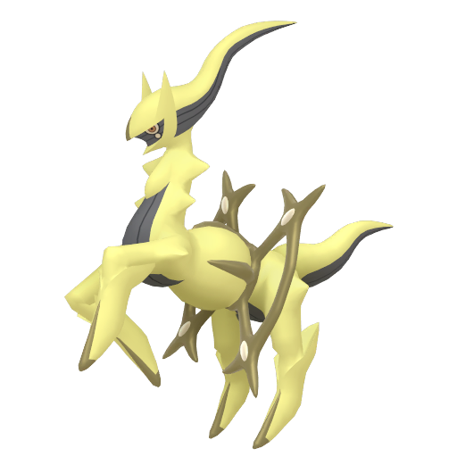 Shiny Arceus Rock sprite