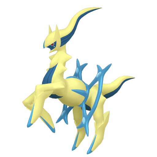 Shiny Arceus Water sprite