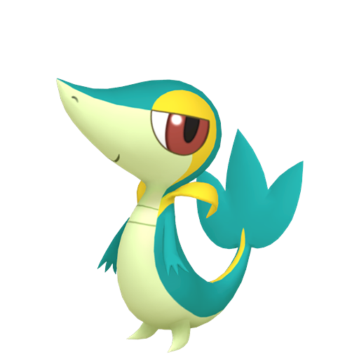 Shiny Snivy sprite