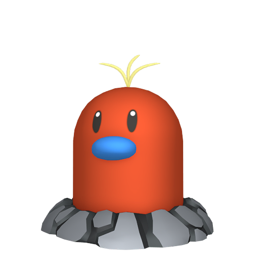 Shiny Alolan Diglett sprite