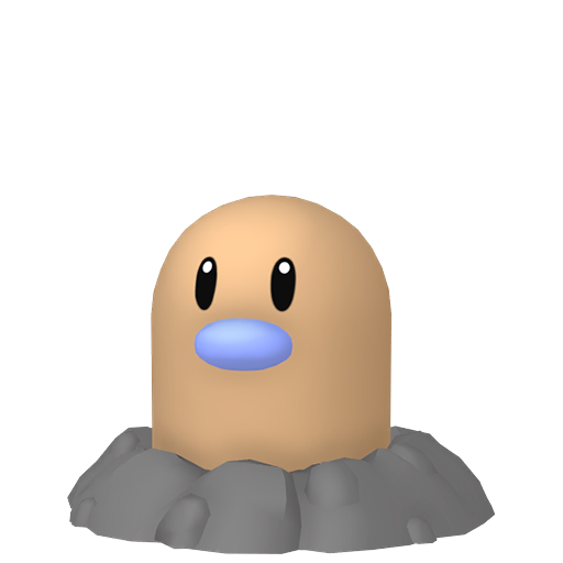 Shiny Diglett sprite