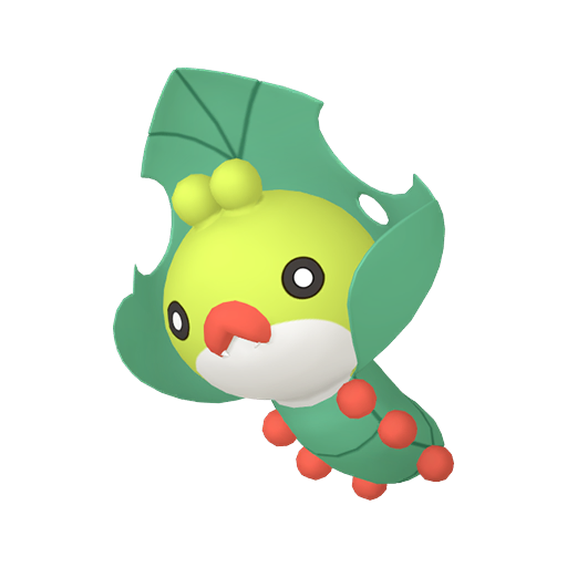 Shiny Sewaddle sprite