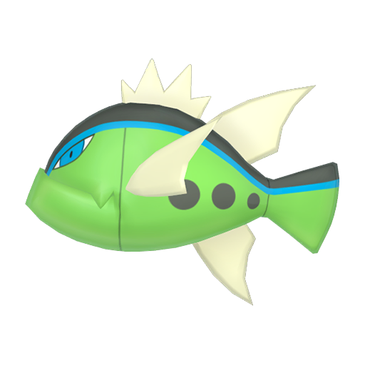 Shiny Blue-Striped Basculin sprite