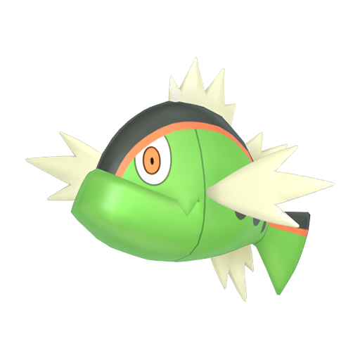 Shiny Red-Striped Basculin sprite