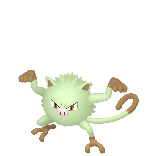 Shiny Mankey sprite