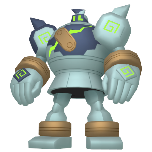 Shiny Golurk in Scarlet & Violet