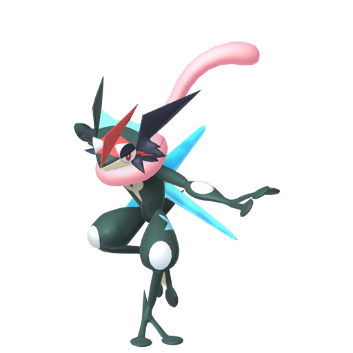 Shiny Ash Greninja in Scarlet & Violet