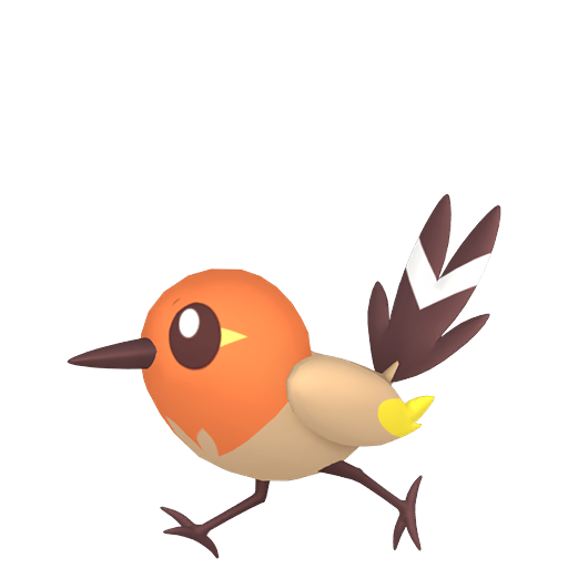 Shiny Fletchling sprite