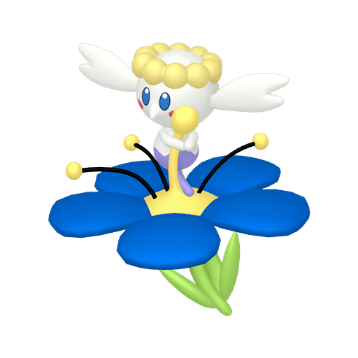 Shiny Flabebe Blue Flower sprite