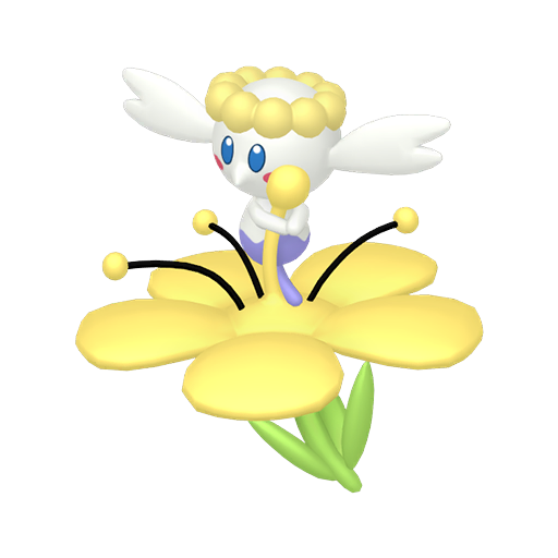 Shiny Flabebe Yellow Flower sprite