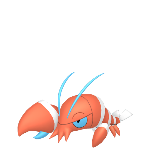 Shiny Clauncher sprite