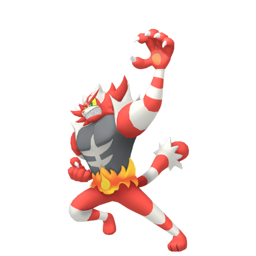 Shiny Incineroar sprite