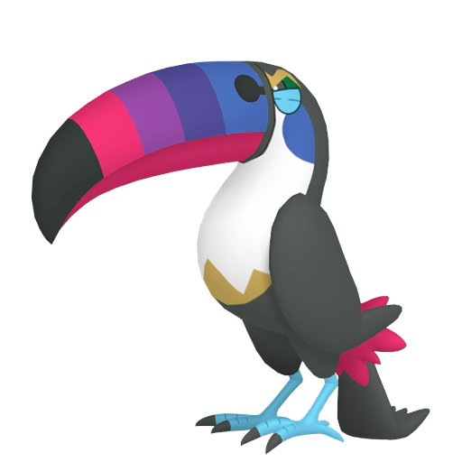 Shiny Toucannon sprite