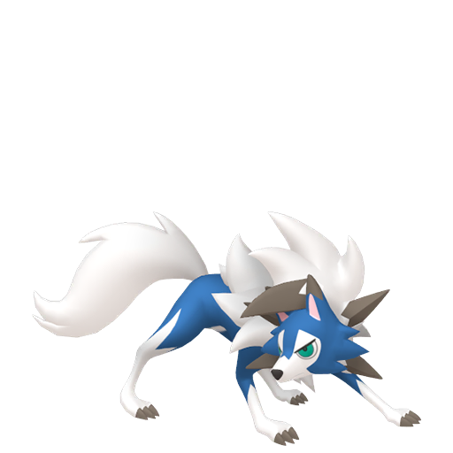 Shiny Dusk Lycanroc sprite