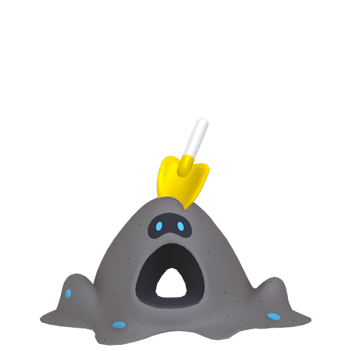 Shiny Sandygast sprite