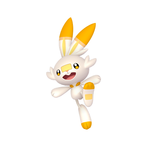Shiny Scorbunny sprite
