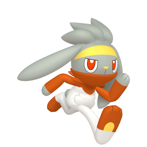 Shiny Raboot sprite