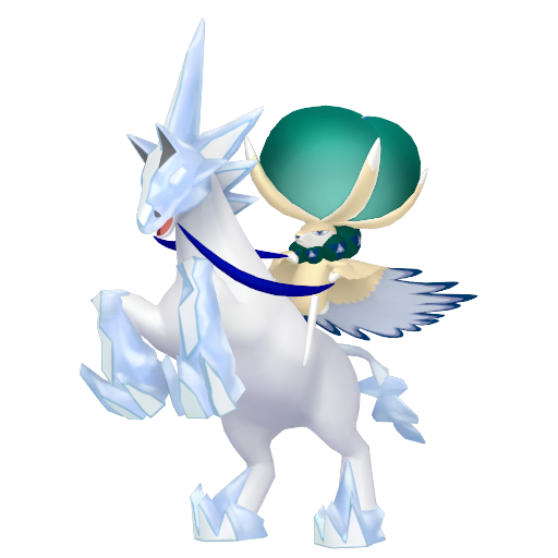 Shiny Ice Rider Calyrex in Scarlet & Violet