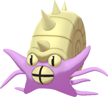 Shiny Omastar sprite
