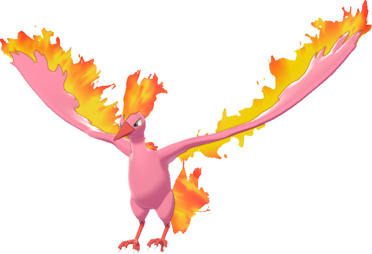 Shiny Moltres sprite