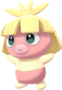 Shiny Smoochum sprite