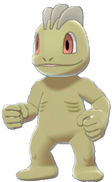Shiny Machop sprite