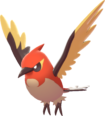 Shiny Fletchinder sprite