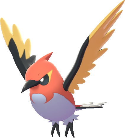 Fletchinder normal sprite