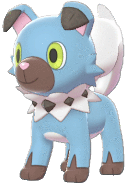 Shiny Rockruff sprite