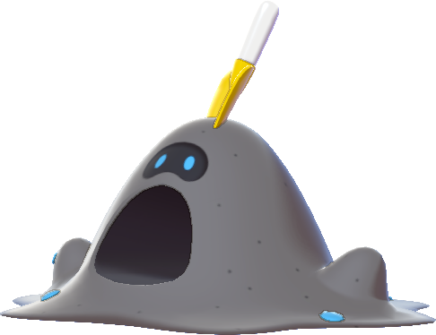 Shiny Sandygast sprite