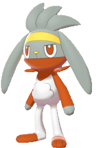 Shiny Raboot sprite