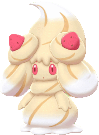 Alcremie Caramel Swirl Strawberry