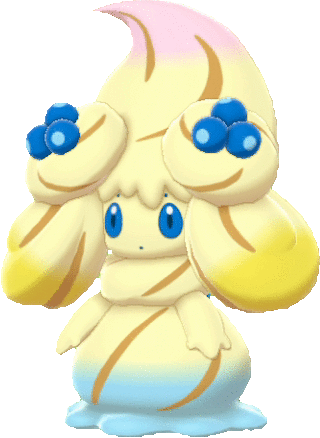 Alcremie Rainbow Swirl Berry