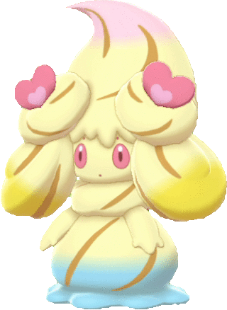 Alcremie Rainbow Swirl Love