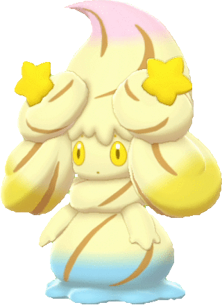 Alcremie Rainbow Swirl Star